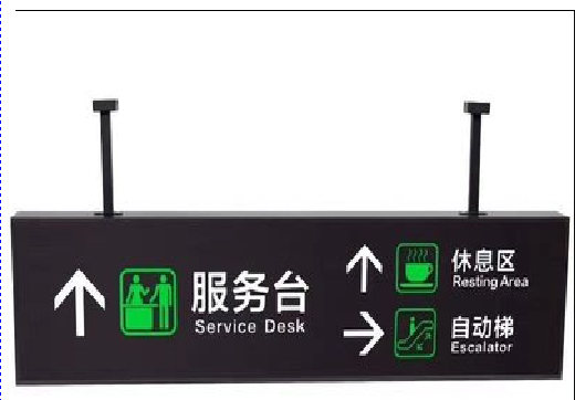 永仁吊牌灯箱制作流程。
