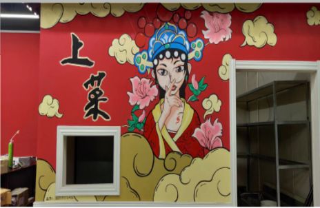 永仁墙体彩绘的发展和应用