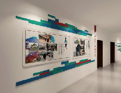 永仁企业文化墙用什么材料好？